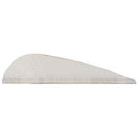 Aae Ep16 Plasti-Fletch Elite 1.75 Vanes White / 24 Pack And Feathers
