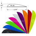 AAE EP26 Plasti-Fletch Elite 2.6" Vanes (50 Pack)