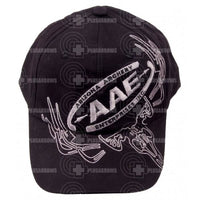 Aae Logo Caps Elk Scull-Grey Adhesives
