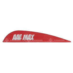 Aae Max Stealth 2.6 Vanes Red / 24 Pack And Feathers