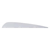 Aae Plasti-Fletch Elite Ep50 4.75 Vanes White / 24 Pack And Feathers
