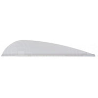 Aae Trad 26 Plasti-Fletch Elite 2.6 Vanes (50 Pack) White
