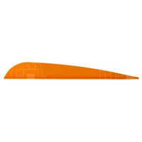 Aae Trad 40 Plasti-Fletch Elite 3.8 Vanes (50 Pack) Sunset Gold
