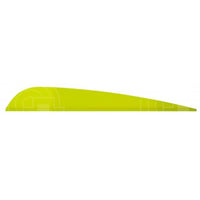 Aae Trad 40 Plasti-Fletch Elite 3.8 Vanes (50 Pack) Yellow