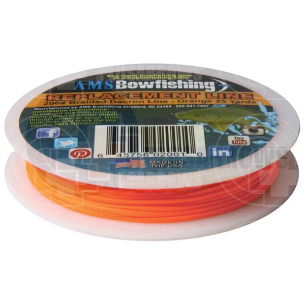 AMS 250# Bowfishing Braided Line (25m) - Plusarrows Archery Hunting Outdoors