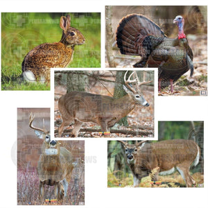 Nice Archery Deer Rabbit Turkey Target Faces