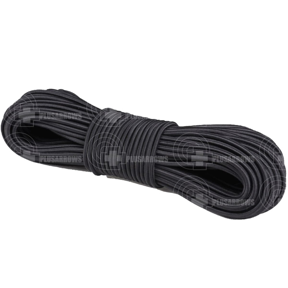 Atwood Bungee Shock Cord (5/32) Black / 50 Feet Hank Paracord