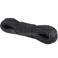 Atwood Bungee Shock Cord (5/32) Black / 50 Feet Hank Paracord
