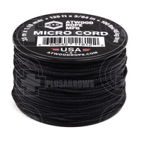 Atwood Micro Cord Braid (125 Feet) Black Paracord
