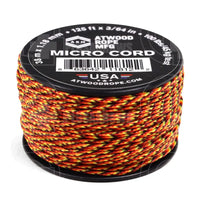 Atwood Micro Cord Braid (125 Feet) Fire Ball Paracord
