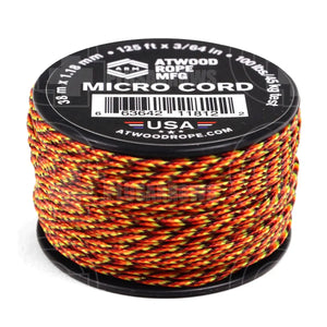 Atwood Micro Cord Braid (125 Feet) Fire Ball Paracord