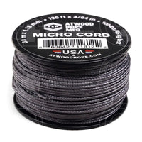 Atwood Micro Cord Braid (125 Feet) Graphite Paracord
