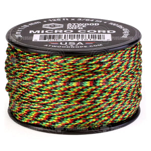 Atwood Micro Cord Braid (125 Feet) Jamaican Me Crazy Paracord