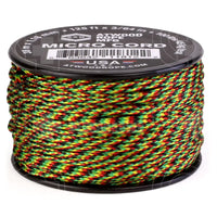 Atwood Micro Cord Braid (125 Feet) Jamaican Me Crazy Paracord
