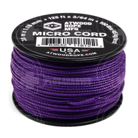 Atwood Micro Cord Braid (125 Feet) Purple Paracord
