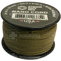 Atwood Nano Cord (300 Feet) Coyote Paracord
