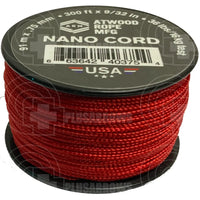 Atwood Nano Cord (300 Feet) Red Paracord
