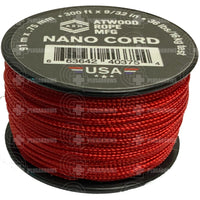 Atwood Nano Cord (300 Feet) Red Paracord
