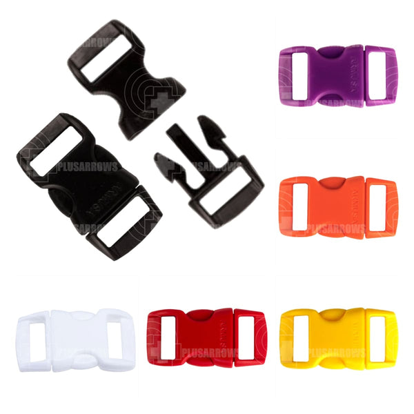 Atwood Paracord Buckle 3/8 Assorted Colour Range (10 Pack)