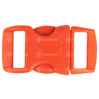 Atwood Paracord Buckle 3/8 Assorted Colour Range (10 Pack) Orange