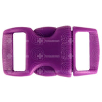Atwood Paracord Buckle 3/8 Assorted Colour Range (10 Pack) Purple