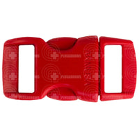 Atwood Paracord Buckle 3/8 Assorted Colour Range (10 Pack) Red
