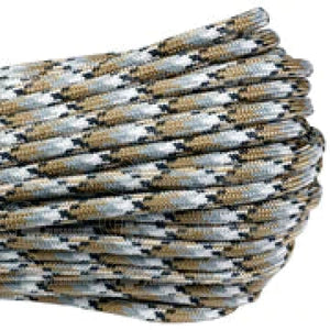 Atwood Rope 550 Paracord Braid (Camo Colors) Scorpion / 100 Feet Hank