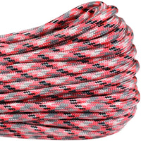 Atwood Rope 550 Paracord Braid (Camo Colors) Pink Camo / 100 Feet Hank
