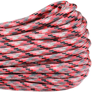 Atwood Rope 550 Paracord Braid (Camo Colors) Pink Camo / 100 Feet Hank