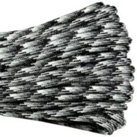 Atwood Rope 550 Paracord Braid (Camo Colors) Urban Camo / 100 Feet Hank
