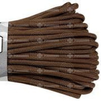 Atwood Rope 550 Paracord Braid (Solid Colours) Brown / 100 Feet Hank