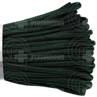 Atwood Rope 550 Paracord Braid (Solid Colours) Hunter Green / 10 Feet Length
