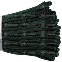 Atwood Rope 550 Paracord Braid (Solid Colours) Hunter Green / 10 Feet Length