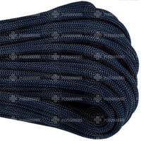 Atwood Rope 550 Paracord Braid (Solid Colours) Navy / 100 Feet Hank