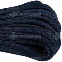 Atwood Rope 550 Paracord Braid (Solid Colours) Navy / 100 Feet Hank
