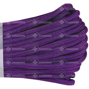 Atwood Rope 550 Paracord Braid (Solid Colours) Purple / 10 Feet Length