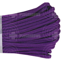 Atwood Rope 550 Paracord Braid (Solid Colours) Purple / 10 Feet Length
