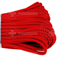 Atwood Rope 550 Paracord Braid (Solid Colours) Red / 100 Feet Hank
