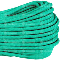 Atwood Rope 550 Paracord Braid (Solid Colours) Teal / 100 Feet Hank