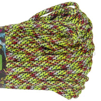 Atwood Rope 550 Paracord Braid (Zombie Edition) Toxicity / 10 Feet Length
