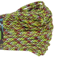 Atwood Rope 550 Paracord Braid (Zombie Edition) Toxicity / 10 Feet Length
