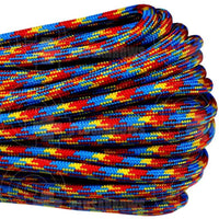 Atwood Rope 550 Paracord Hank (Multi Colour Patterns) Hotshot / 100 Feet
