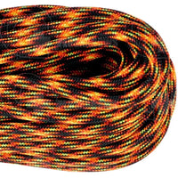 Atwood Rope 550 Paracord Hank (Multi Colour Patterns) Lava Flow / 100 Feet
