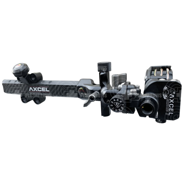 Axcel Armortech Lite Carbon Pro Sight W/ 41Mm Scope (.019’ 5 Pin) Bow