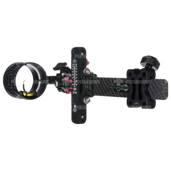 Axcel Landslyde Carbon Pro Slider Sight - Av-41 Scope 1 Pin .019 Black