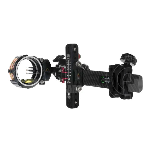 Axcel LANDSLYDE Carbon Pro Slider Sight - AV-41 Scope - 5 Pin -.019 - Black 5 Pin /.019’’ Sight