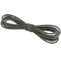 BCY #62 Braided Serving (12’ Length) - White & Black - Strings and Serving
