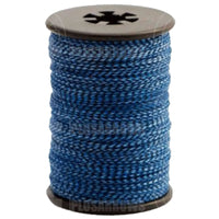 Bcy #62 Braided Serving (Full Spool) Blue & Black Strings And
