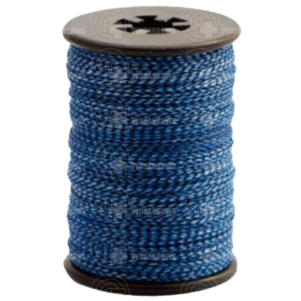 Bcy #62 Braided Serving (Full Spool) Blue & Black Strings And