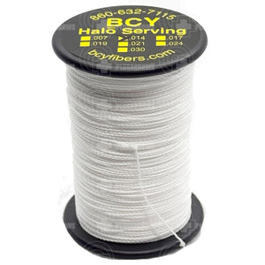 Bcy Halo Bow String Serving White / 0.014”